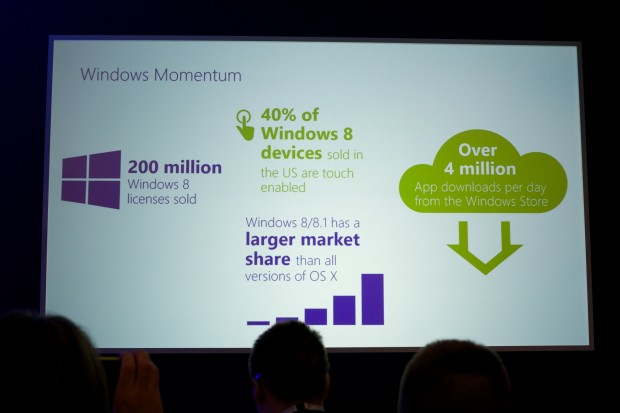 Microsoft präsentiert Zahlen... (Foto: Michael Wieczorek/Golem.de) 